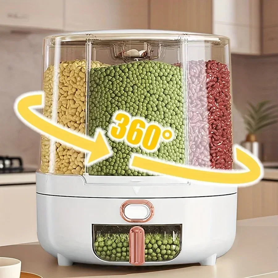 6 scomparti 360 °   Contenitor - Kitchen Gadgets Organizer recensione e prezzo